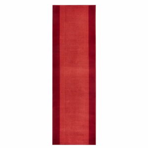Červený běhoun Hanse Home Basic, 80 x 250 cm