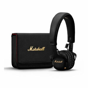 Černá bezdrátová sluchátka Marshall Mid A.N.C.
