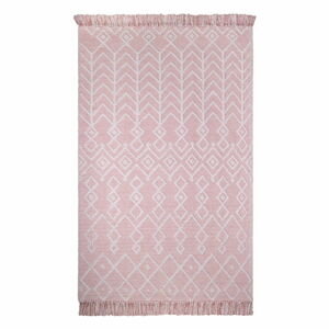 Růžový bavlněný koberec Nattiot Marcel Pink, 120 x 160 cm