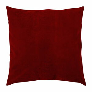 Tmavě červený polštář Ivippo, 43 x 43 cm
