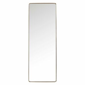 Zrcadlo s rámem v měděné barvě Kare Design Rectangular, 200 x 70 cm
