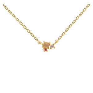 Pozlacený náhrdelník PD PAOLA Rosé Blush