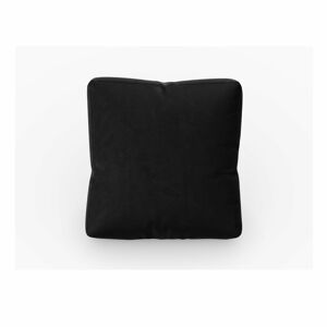 Černý sametový polštář k modulární pohovce Rome Velvet - Cosmopolitan Design