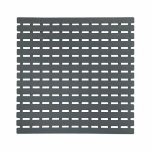 Tmavě šedá podložka do sprchového koutu Wenko Arinos, 54 x 54 cm