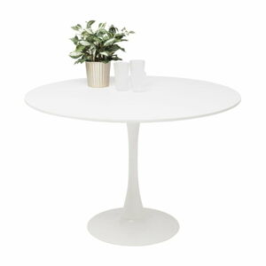 Bílý jídelní stůl Kare Design Schickeria, ⌀ 110 cm