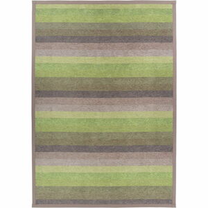 Zelený oboustranný koberec Narma Luke Green, 100 x 160 cm