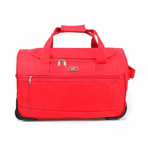 Červená cestovní taška na kolečkách LPB Morgane, 43 l