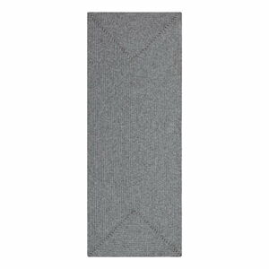 Šedý venkovní koberec běhoun 200x80 cm - NORTHRUGS