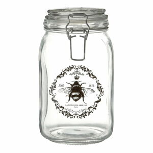 Skleněná úložná dóza Premier Housewares Queen Bee, 1700 ml
