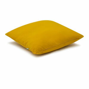 Hořčicově žlutý povlak na polštář Mumla Basic, 70 x 80 cm
