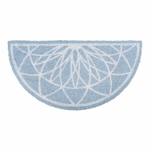 Modrá půlkruhová rohožka z kokosového vlákna PT LIVING Fairytale coir