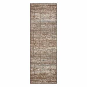 Hnědo-béžový koberec běhoun 200x80 cm Terrain - Hanse Home