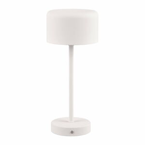 Bílá LED stmívatelná stolní lampa (výška 30 cm) Jeff – Trio