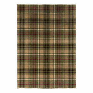 Zelený koberec Flair Rugs Highland, 80 x 150 cm