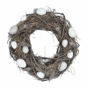 Velikonoční dekorativní věnec Ego Dekor Feathers, ⌀ 37 cm