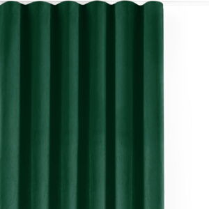Zelený sametový dimout závěs 140x300 cm Velto – Filumi