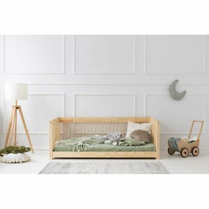 Dětská postel z borovicového dřeva v přírodní barvě 80x190 cm Mila CWW – Adeko