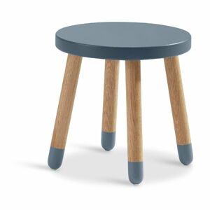 Modrá dětská stolička Flexa Play, ø 30 cm