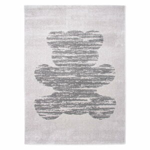 Dětský šedý koberec Nattiot Teddy, 120 x 170 cm