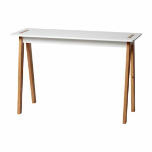 Bílý konzolový stolek Marckeric Dana
