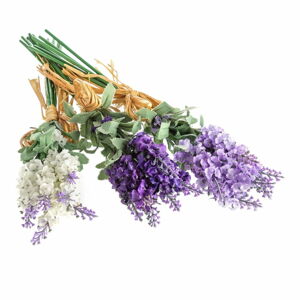 Umělé květiny v sadě 3 ks Lavender Bouquet – Casa Selección