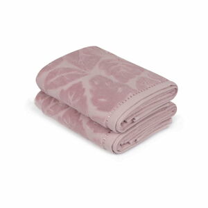 Sada 2 fialových ručníků Madame Coco Velver, 50 x 90 m