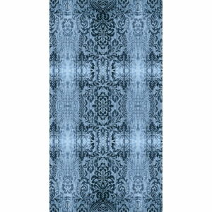 Petrolejový koberec Vitaus Becky, 120 x 160 cm