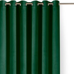 Zelený sametový dimout závěs 140x175 cm Velto – Filumi
