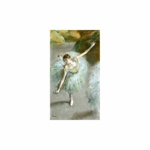 Reprodukce obrazu Edgar Degas - Dancer in Green, 55 x 30 cm