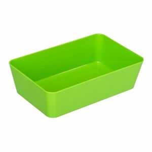 Zelený úložný box Wenko Candy, 22 x 14 cm