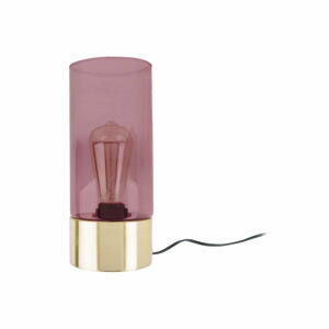 Růžová stolní lampa Leitmotiv LAX