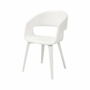 Bílá jídelní židle Interstil Nova