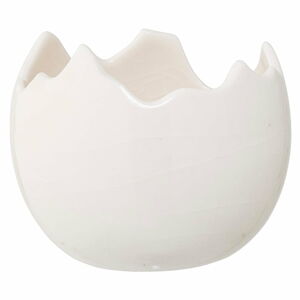 Bílý kameninový svícen Bloomingville Easter, ⌀ 9,5 cm