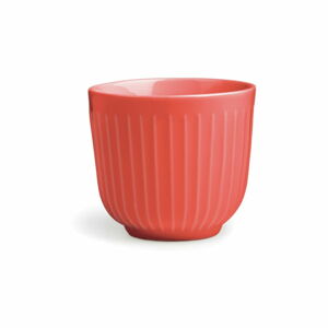 Korálově červený porcelánový hrnek Kähler Design Hammershoi, 200 ml