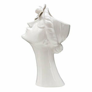Bílá porcelánová váza Mauro Ferretti Woman Purity