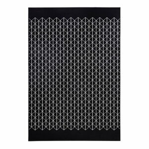Černý koberec Hanse Home Twist, 140 x 200 cm
