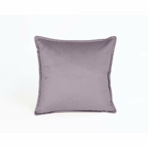 Fialový sametový polštář Velvet Atelier Purple, 45 x 45 cm