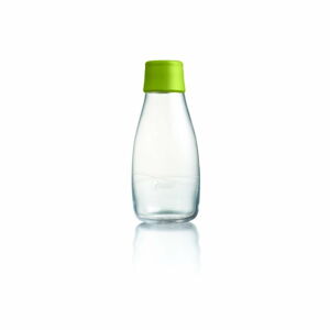 Zelená skleněná lahev ReTap s doživotní zárukou, 300 ml