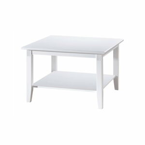 Bílý konferenční stolek Rowico Wittskar, 80 x 80 cm