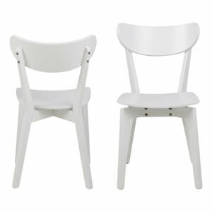 Bílá jídelní židle Roxby - Actona