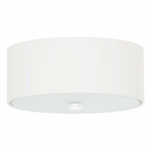 Bílé stropní svítidlo s textilním stínidlem ø 30 cm Herra – Nice Lamps