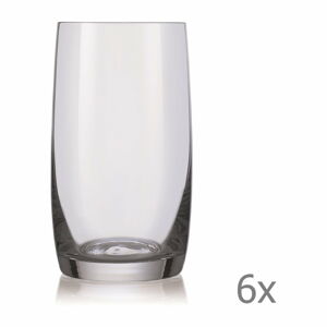 Sada 6 sklenic na whisky Crystalex Ideal, 380 ml