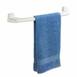 Bílý nástěnný držák na ručníky Wenko Pure