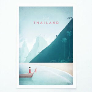 Plakát Travelposter Thailand, A3