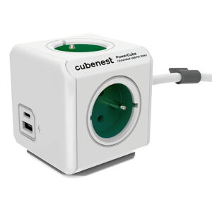 Rozbočovací zásuvka PowerCube Extended USB – Cubenest