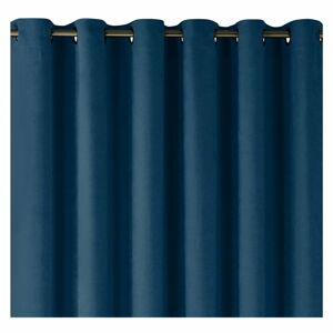 Tmavě modrý závěs 140x300 cm Milana – Homede