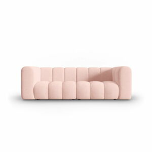 Růžová pohovka 228 cm Lupine – Micadoni Home