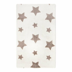 Bílý koberec Flair Rugs Twinkle, 90 x 150 cm
