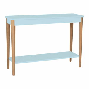 Světle modrý konzolový stolek Ragaba Ashme, šířka 105 cm