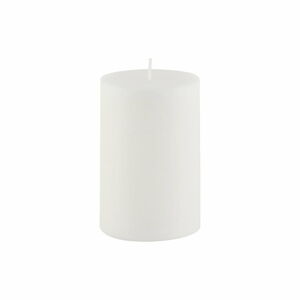 Bílá svíčka Ego Dekor Cylinder Pure, doba hoření 35 h